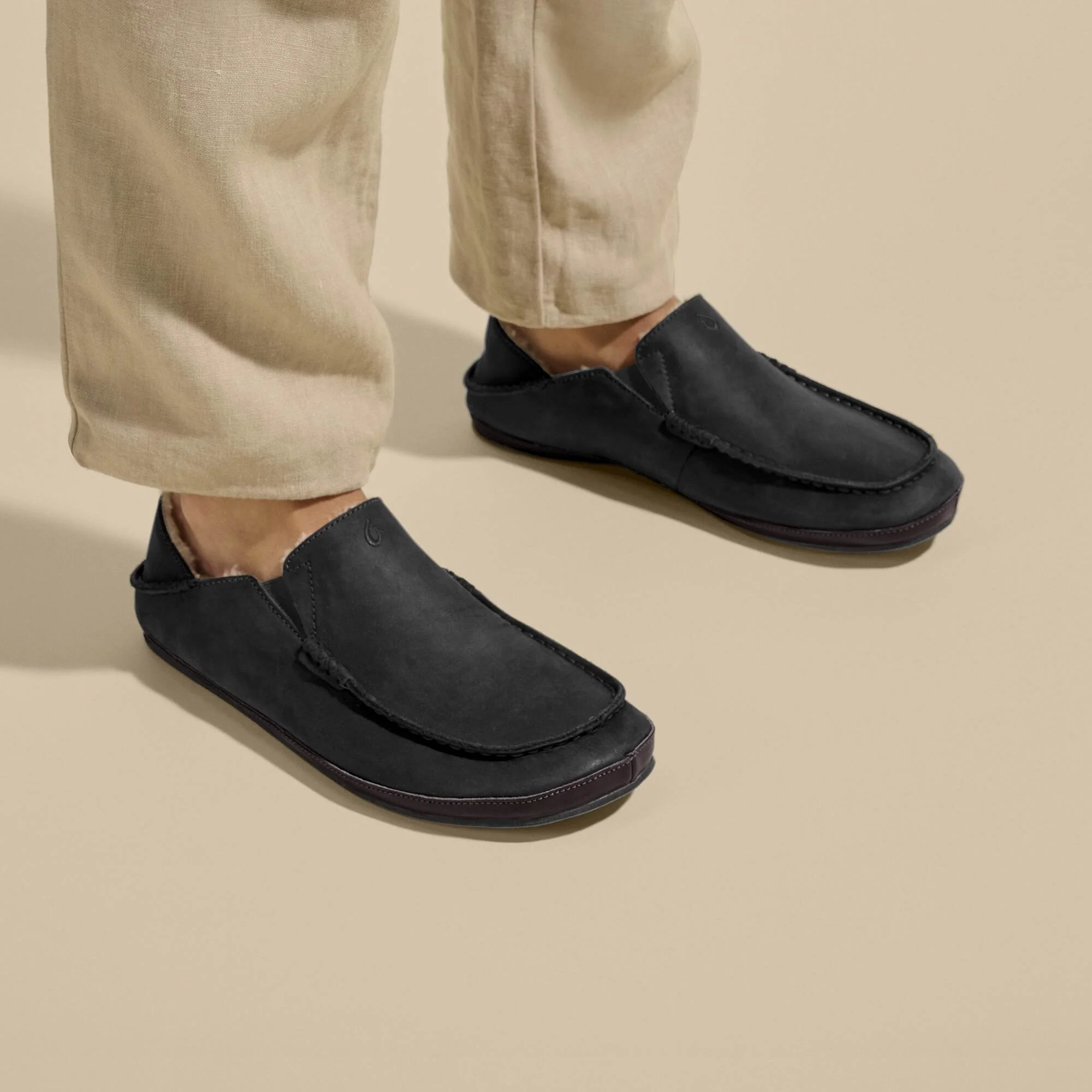 Moloā Slipper - Black / Dk Java - Image 3