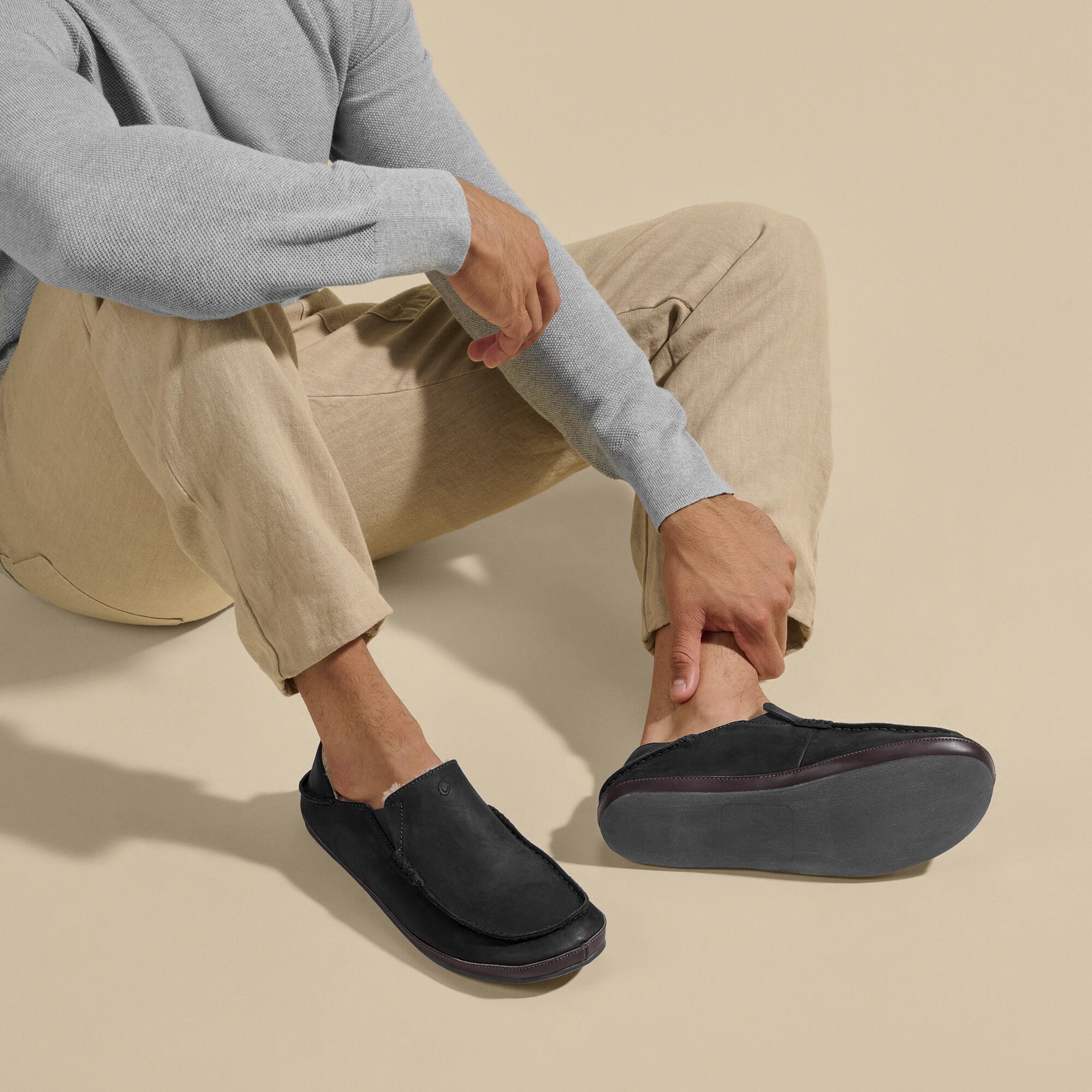 Moloā Slipper - Black / Dk Java - Image 5