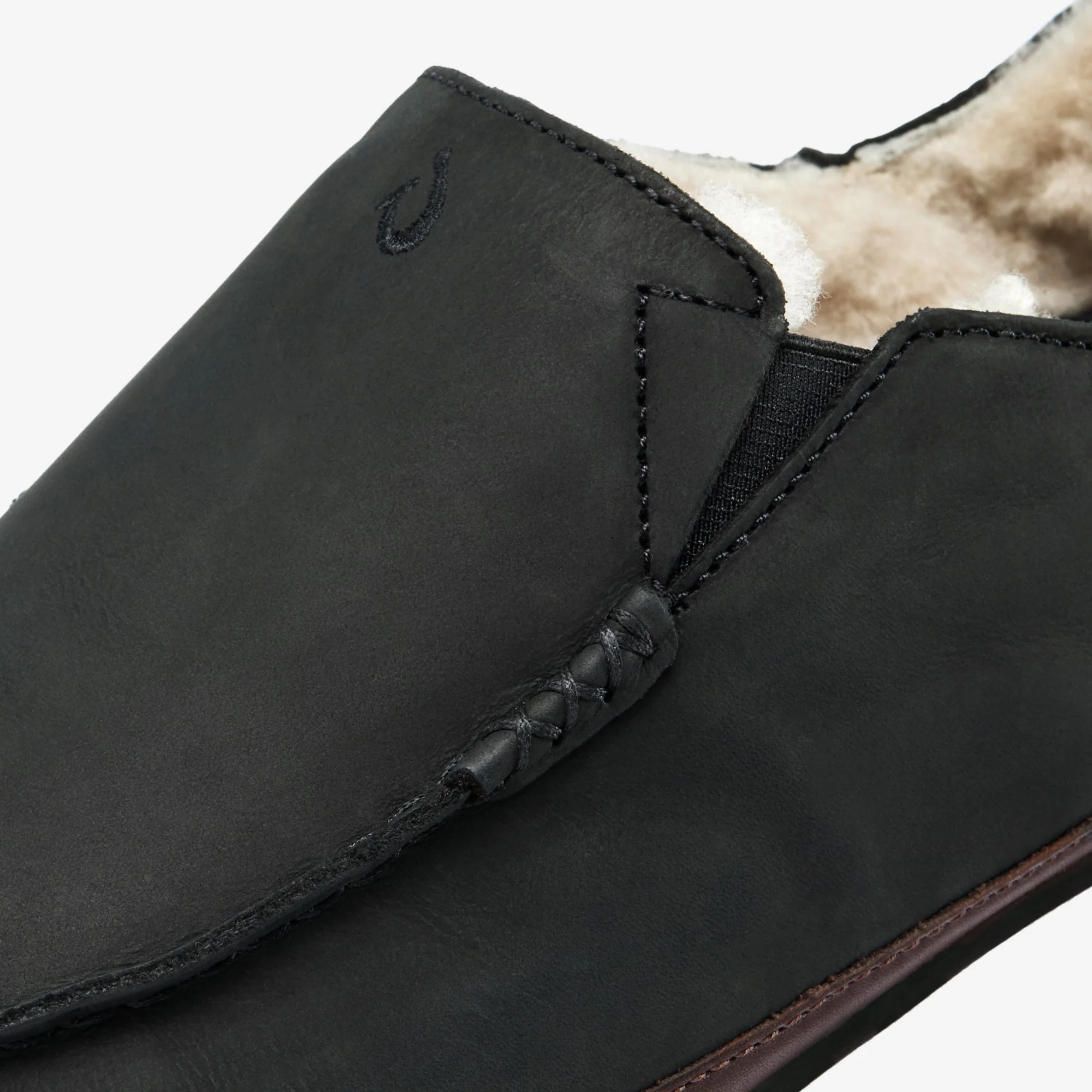 Moloā Slipper - Black / Dk Java - Image 6