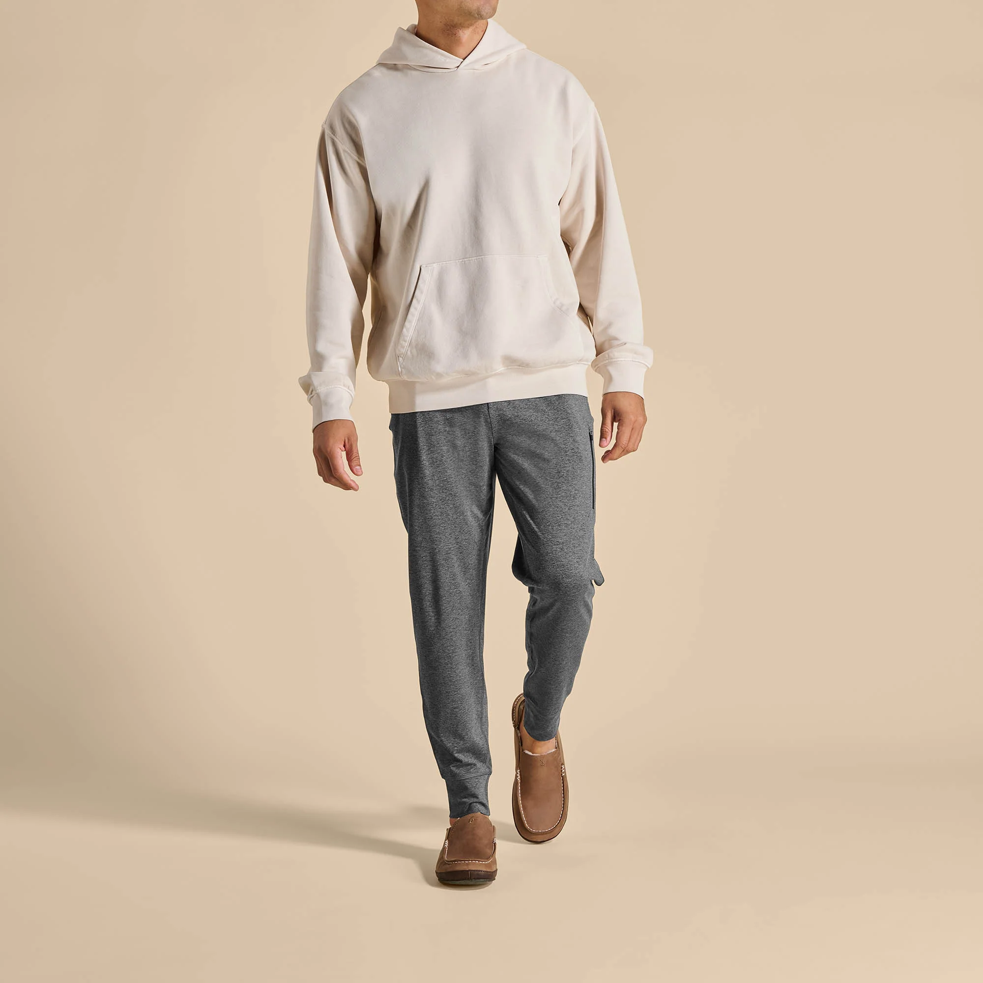 Moloā Slipper - Toffee / Dark Wood - Image 6