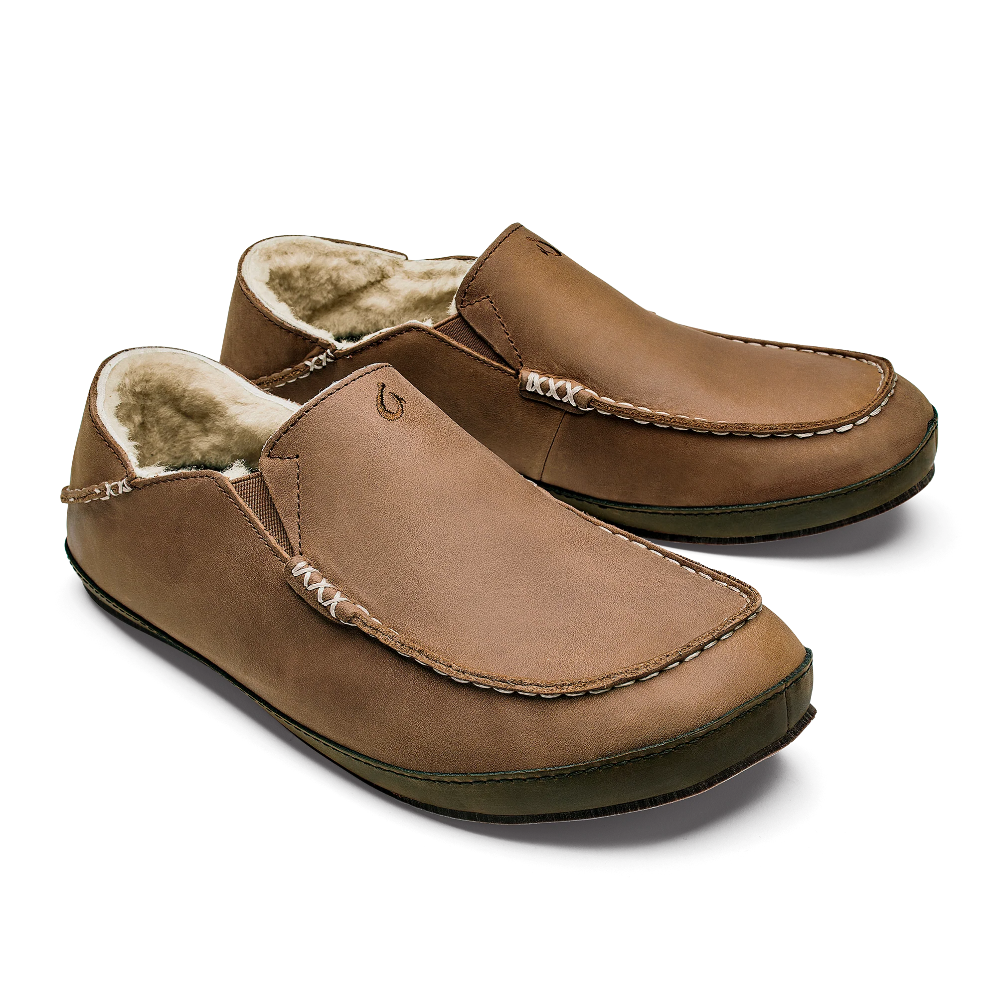 Moloā Slipper - Toffee / Dark Wood - Image 7