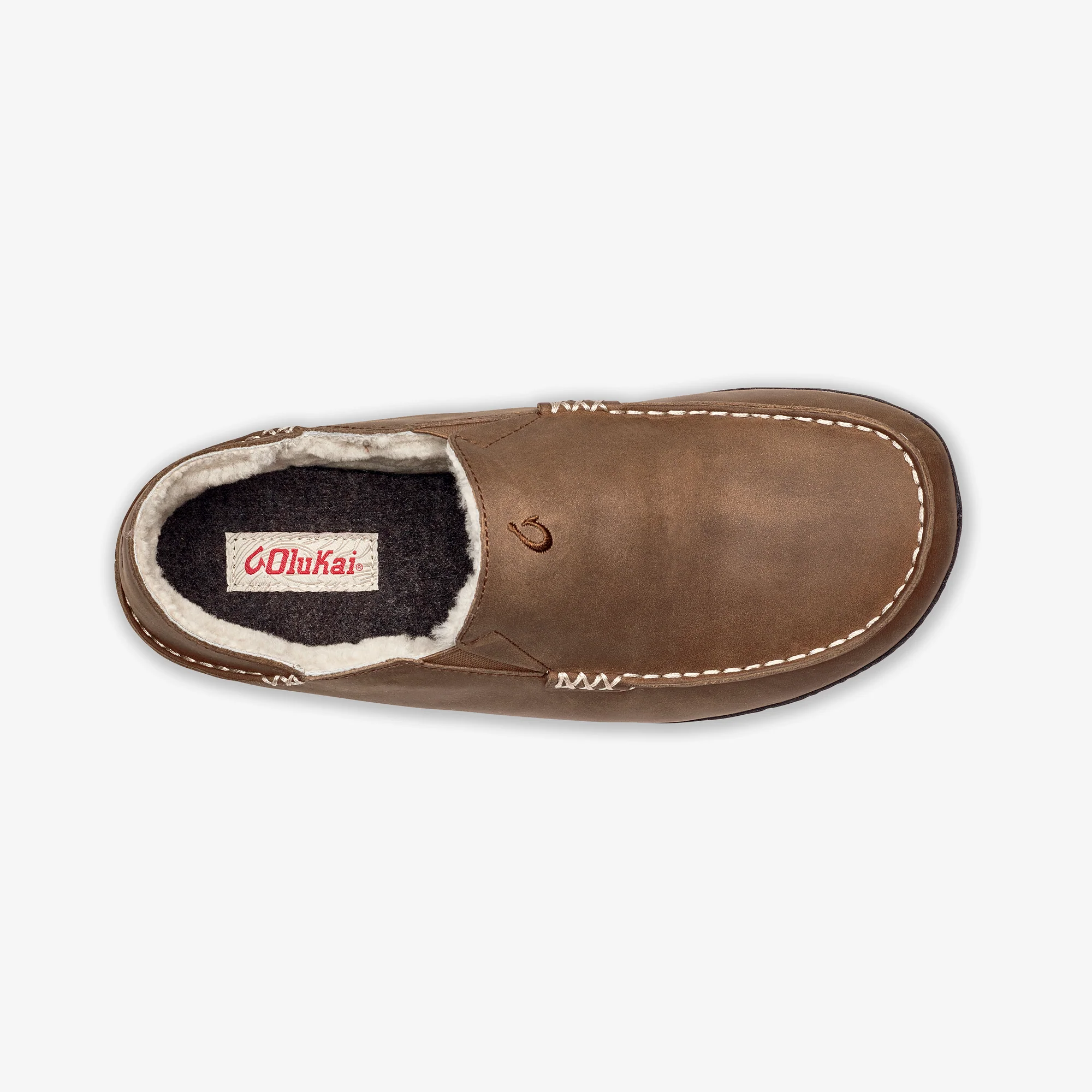 Moloā Slipper - Toffee / Dark Wood - Image 8